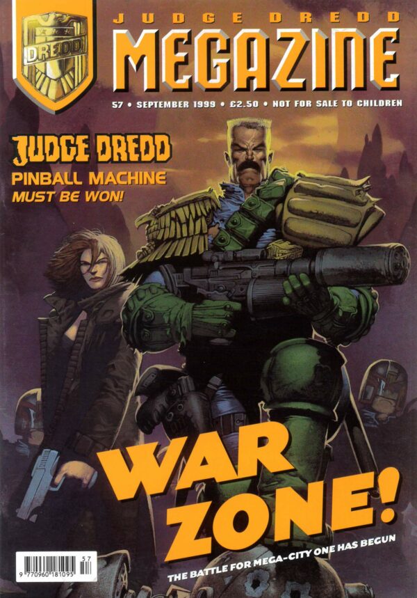 JUDGE DREDD THE MEGAZINE (1996- SERIES) #57