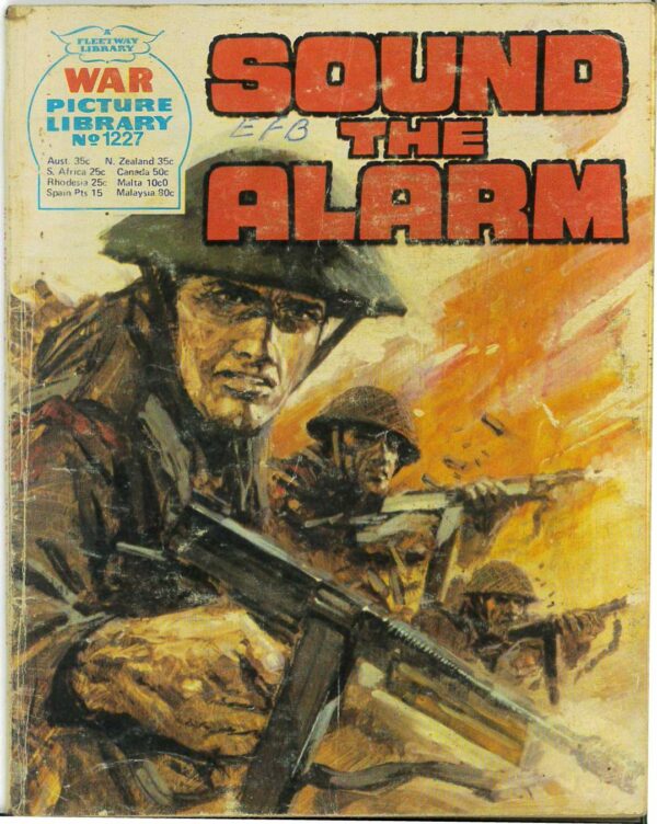 WAR PICTURE LIBRARY (1958-1984 SERIES) #1227: Sound the Alarm – Australian Variant – GD/VG