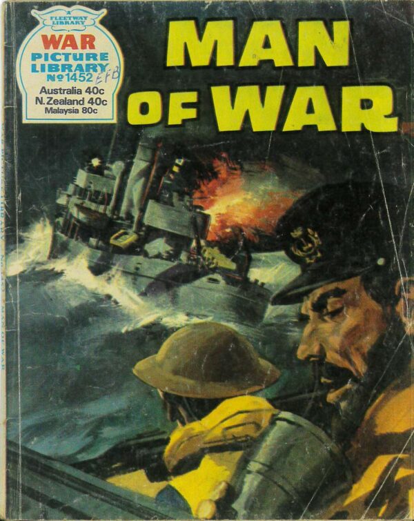 WAR PICTURE LIBRARY (1958-1984 SERIES) #1452: Man of War – Australian Variant – GD/VG
