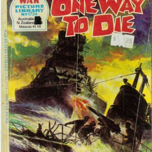 WAR PICTURE LIBRARY (1958-1984 SERIES) #1734: One Way to Die – Australian Variant – GD/VG
