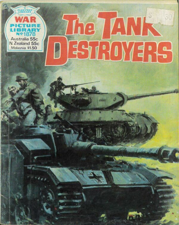 WAR PICTURE LIBRARY (1958-1984 SERIES) #1878: Tank Destroyers: Aus Variant: GD/VG: Mar Aus return date