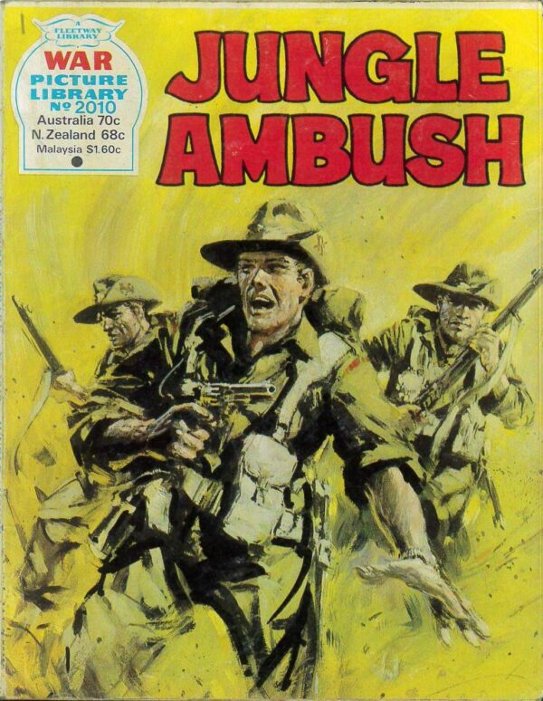 WAR PICTURE LIBRARY (1958-1984 SERIES) #2010: Jungle Ambush: Australian Variant: FN: Aus Return date Jan84