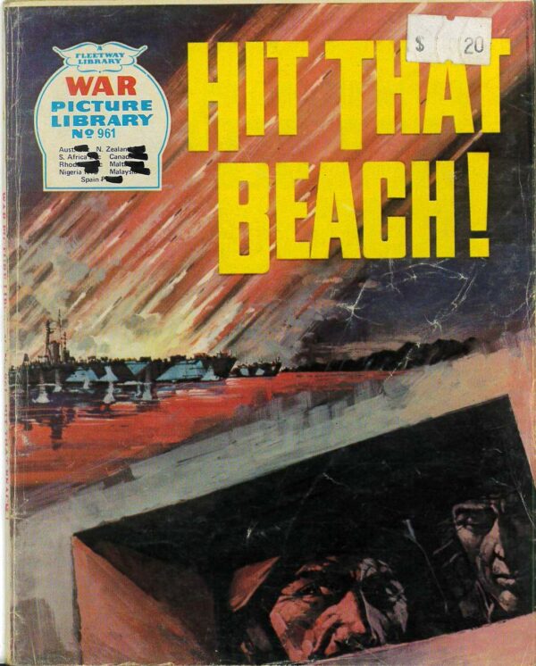 WAR PICTURE LIBRARY (1958-1984 SERIES) #961: Hit That Beach! – Australian Variant – VG