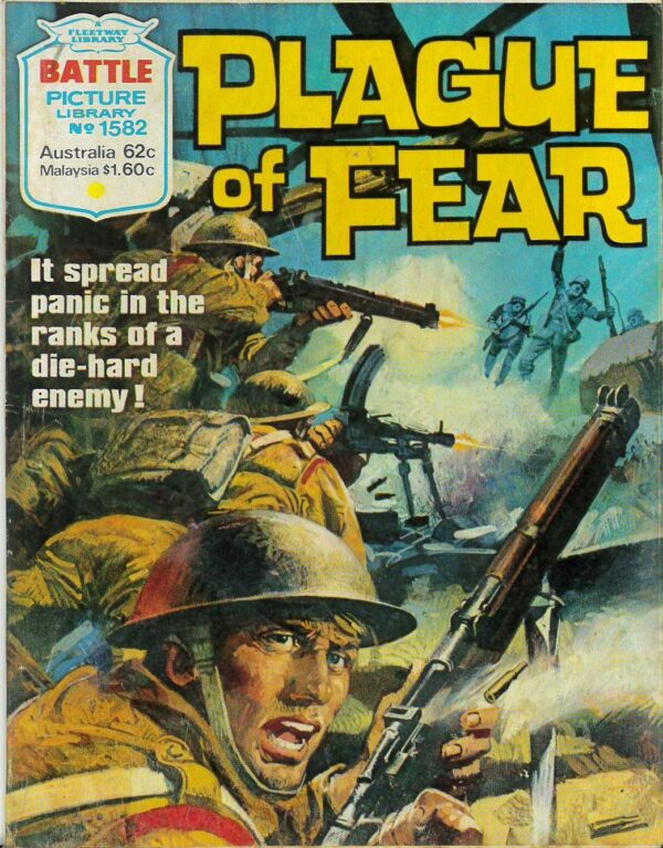 BATTLE PICTURE LIBRARY (1961-1984 SERIES) #1582: Plague of Fear – Australian Variant – FN