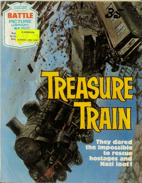 BATTLE PICTURE LIBRARY (1961-1984 SERIES) #1607: Treasure Train – Australian Variant – FN/VF