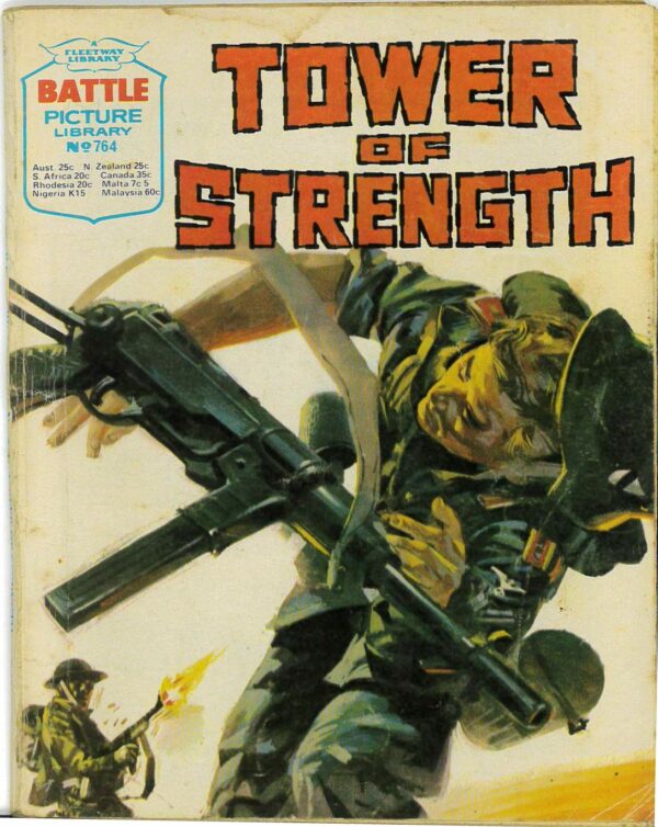 BATTLE PICTURE LIBRARY (1961-1984 SERIES) #764: Tower of Strength – Australian Variant – GD