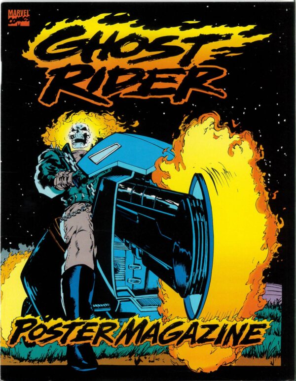 GHOST RIDER POSTER MAGAZINE: 9.2 (NM)