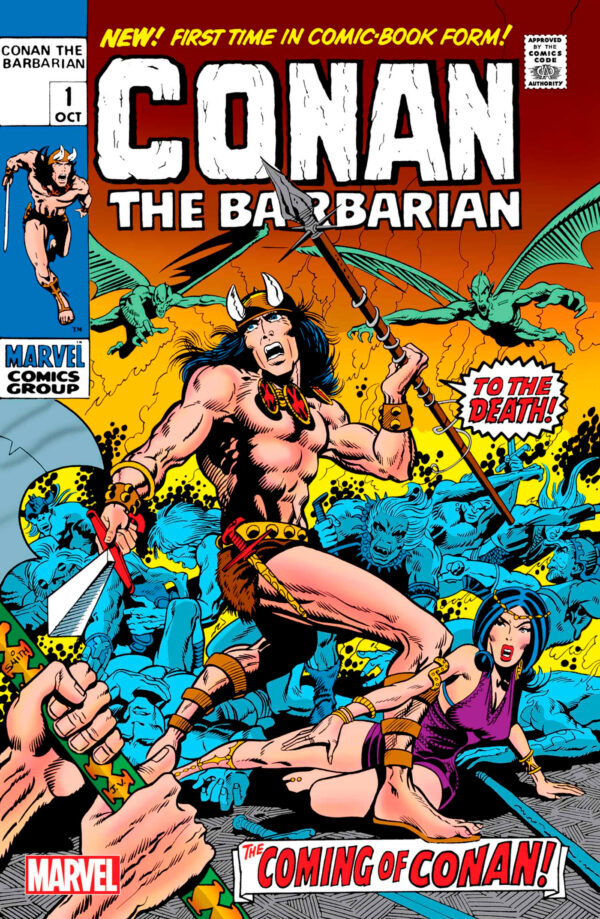 CONAN THE BARBARIAN (1970-1993 SERIES) #1: 2021 Facsimile edition
