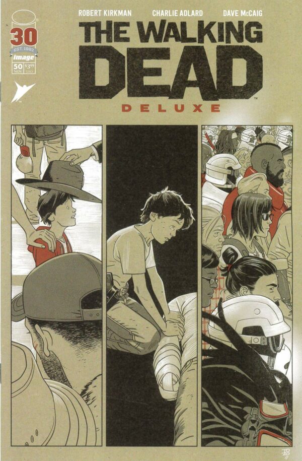 WALKING DEAD DELUXE #50: Tonci Zonjic cover F
