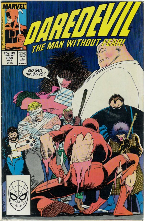DAREDEVIL (1964-2018 SERIES) #259: Typhoid Mary: Kingpin: VF