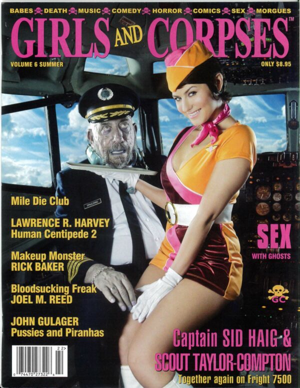 GIRLS AND CORPSES MAGAZINE #17: Summer 2012 (Rob Zombie) – 9.2 (NM)