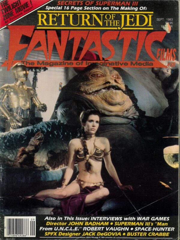 FANTASTIC FILMS #603: Return of the Jedi issue