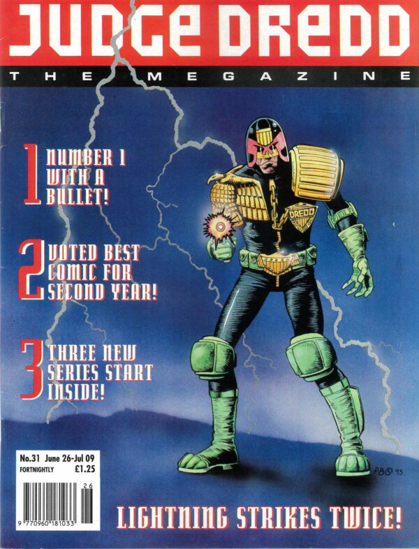 JUDGE DREDD THE MEGAZINE (1992 SERIES) #31