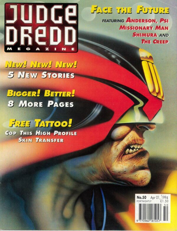 JUDGE DREDD THE MEGAZINE (1992 SERIES) #50