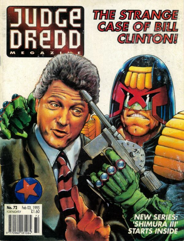 JUDGE DREDD THE MEGAZINE (1992 SERIES) #72