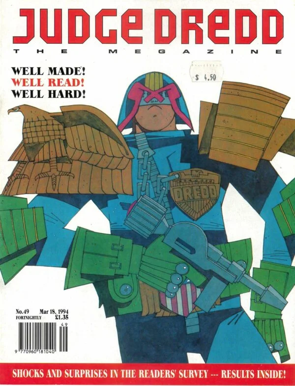 JUDGE DREDD THE MEGAZINE (1992 SERIES) #49: VF