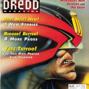 JUDGE DREDD THE MEGAZINE (1992 SERIES) #50: VF