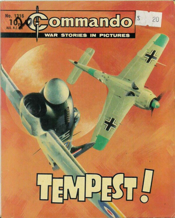 COMMANDO #1316: Tempest! – VF/NM