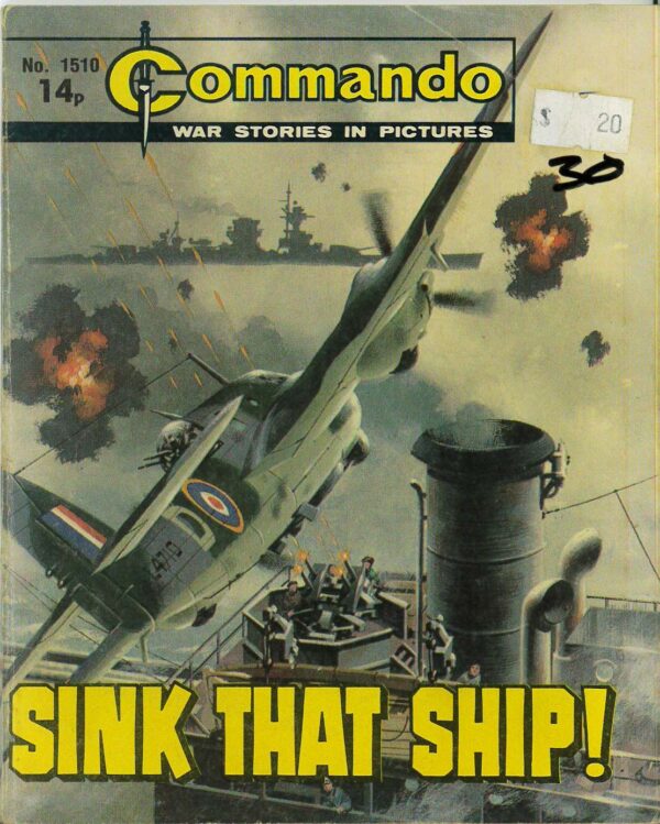 COMMANDO #1510: Sink That Ship! – VF