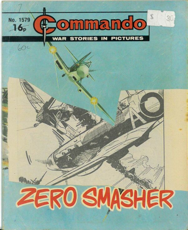 COMMANDO #1579: Zero Smasher – INC (Cover cut)
