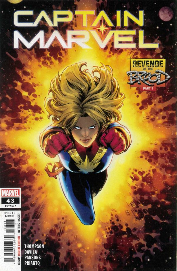 CAPTAIN MARVEL (2019 SERIES) #43: Juan Frigeri cover A