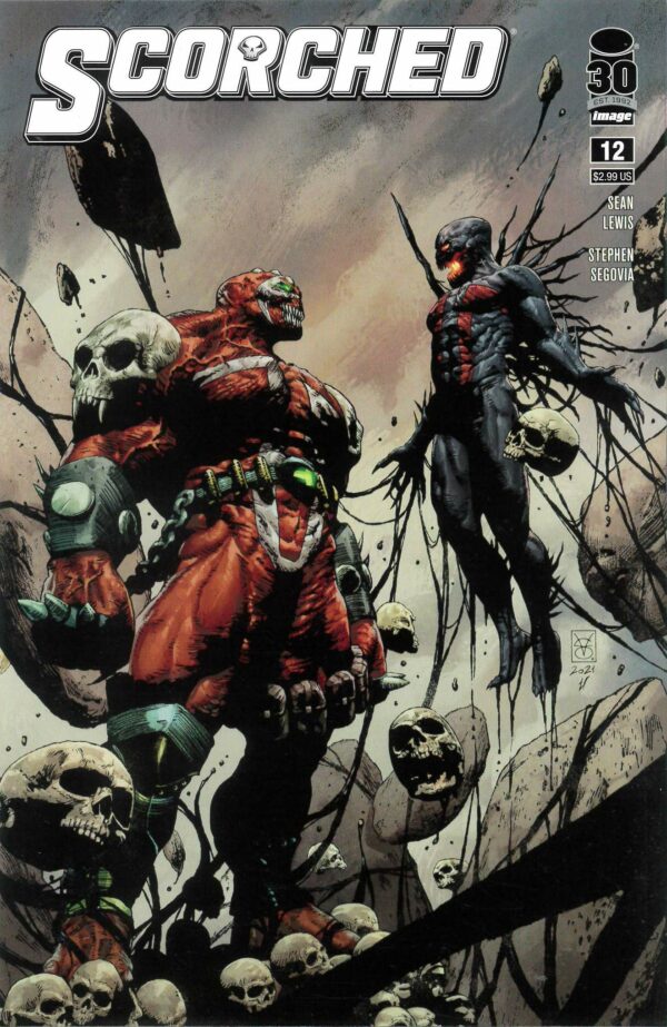 SPAWN: THE SCORCHED #12: Valerio Giangiordano cover B