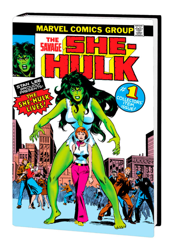 SAVAGE SHE-HULK OMNIBUS (HC) #0: John Buscema Direct Market cover