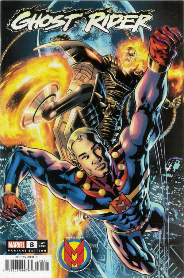 GHOST RIDER (2022 SERIES) #8: Bryan Hitch Miracleman cover B