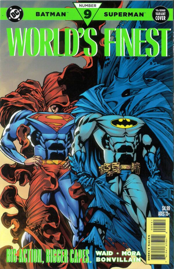 BATMAN/SUPERMAN: WORLD’S FINEST #9: Chip Zdarsky 1990’s cover month cover C