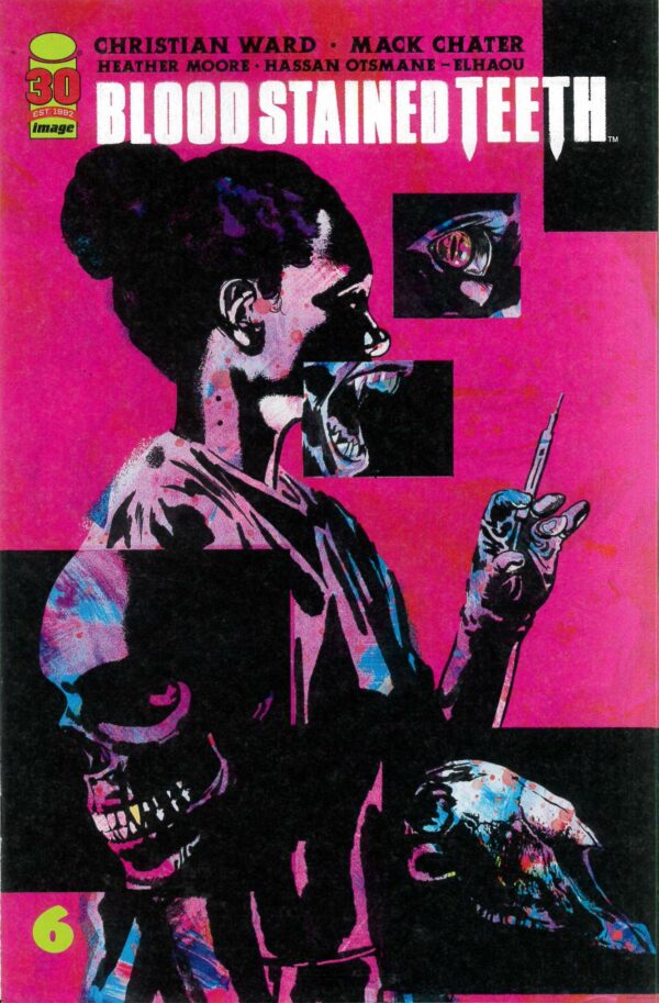 BLOOD-STAINED TEETH #6: Michael Walsh cover B