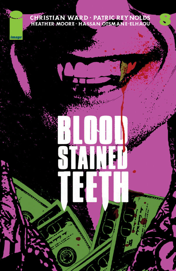 BLOOD-STAINED TEETH #8: Andrea Sorrentino cover B
