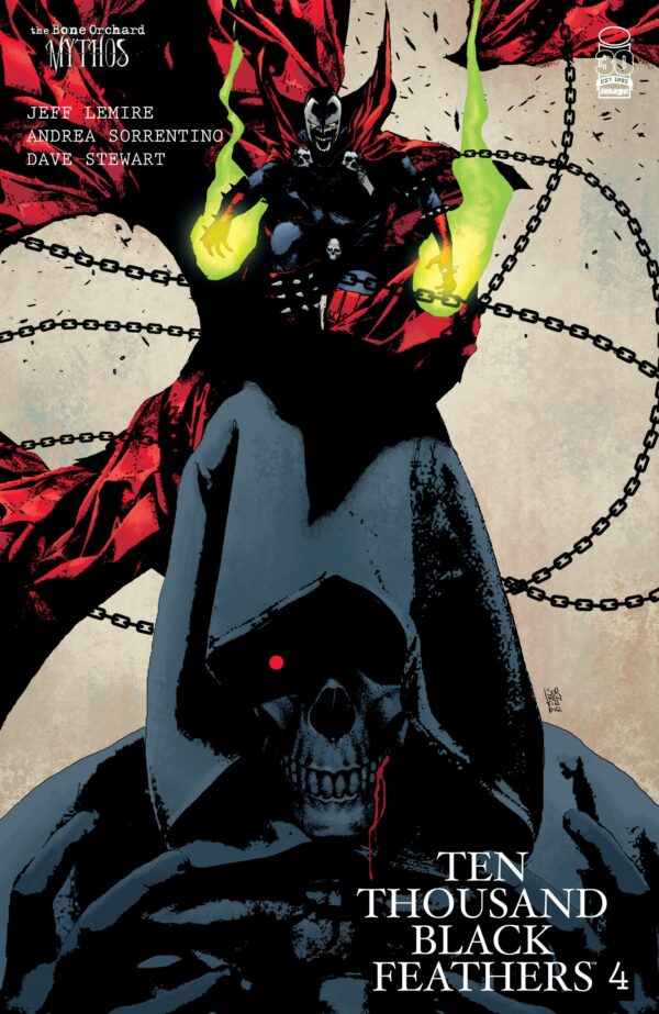 BONE ORCHARD: BLACK FEATHERS #4: Andrea Sorrentino Spawn cover D