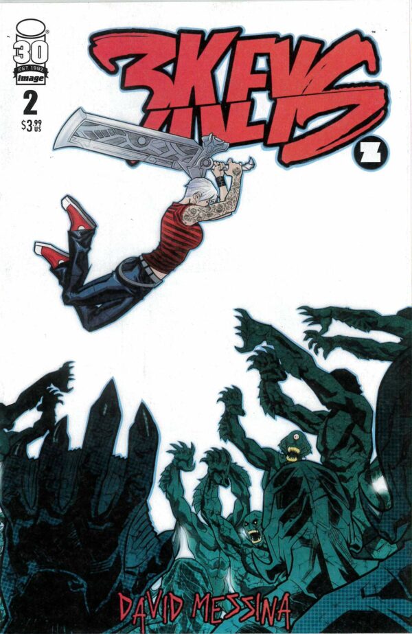 3KEYS #2: David Messina cover A