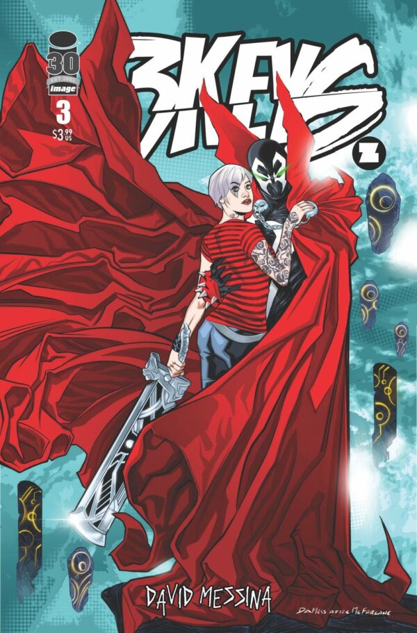 3KEYS #3: David Messina Spawn cover C