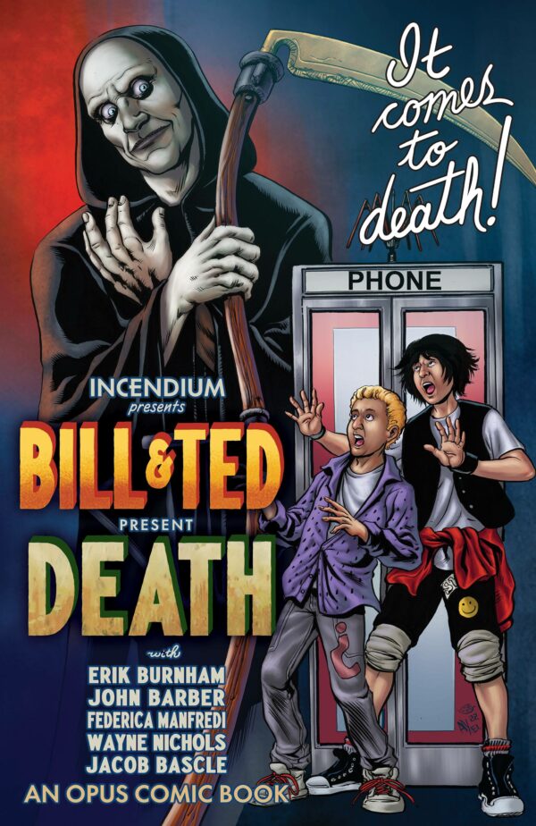 BILL & TED PRESENT DEATH #0: Axel Medellin Monster Mash-up RI cover B