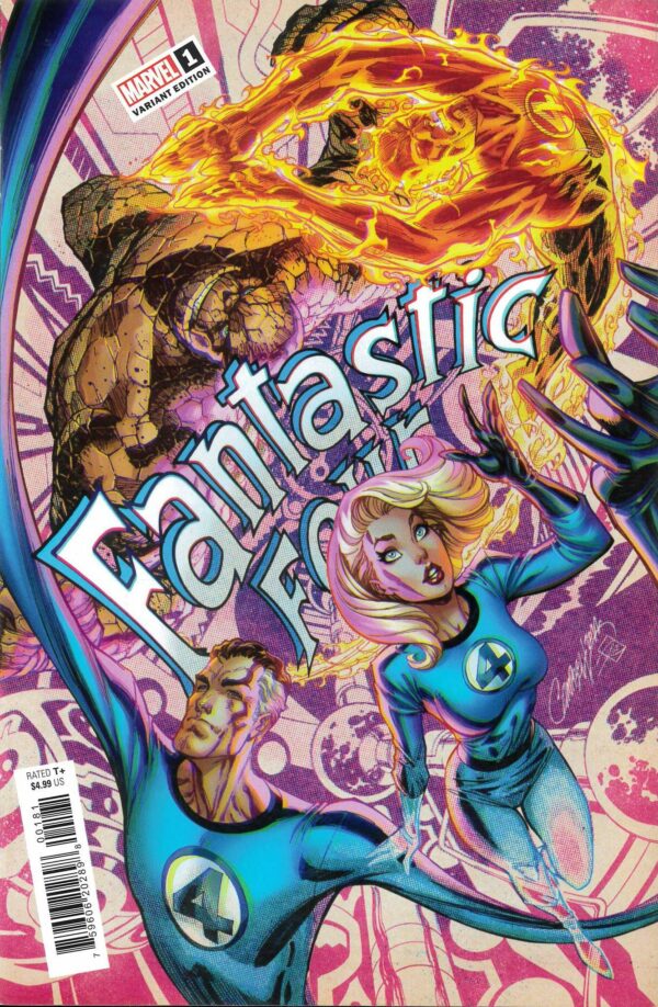 FANTASTIC FOUR (2022 SERIES) #1: J. Scott Campbell Anniversary cover H