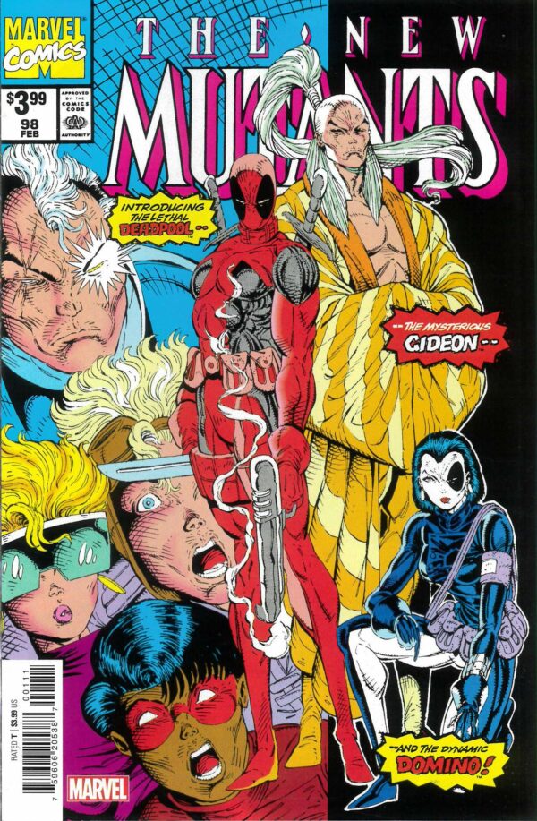 NEW MUTANTS (1982-1991 SERIES) #98: 2022 Fascimile edition