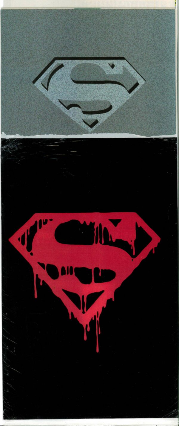 SUPERMAN (1987-2006 SERIES) #75: Death of Superman: Black Bag variant: Opened: Complete: NM