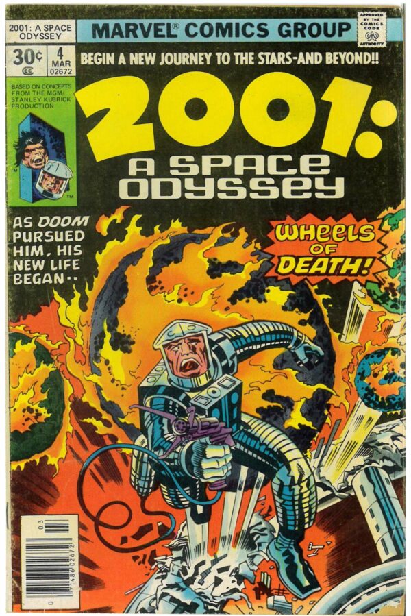 2001: A SPACE ODYSSEY #4: Jack Kirby: GD