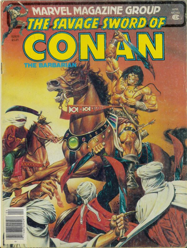 SAVAGE SWORD OF CONAN (1973-1995 SERIES) #63: VG