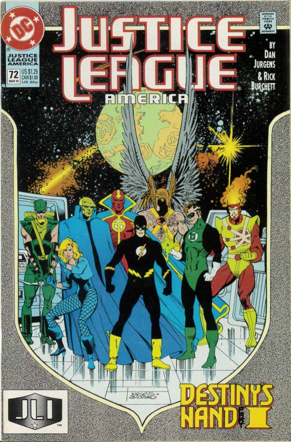 JUSTICE LEAGUE (1987-1996 SERIES) #72