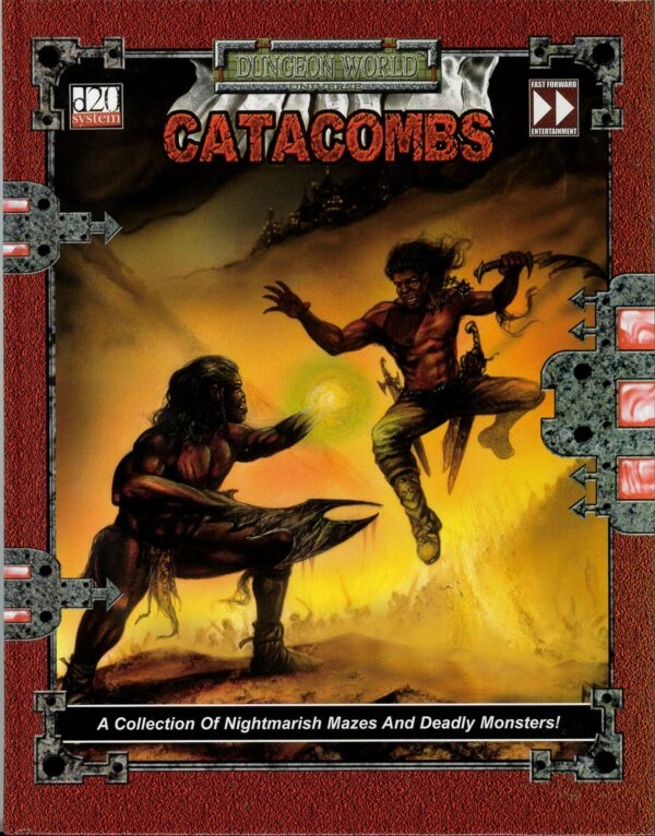 DUNGEONS AND DRAGONS 3RD EDITION FAST FORWARD ENT #2022: Catacombs HC (Mazes and Monsters) – NM – 2022