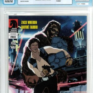 STAR WARS FCBD EDITION #2012: Star Wars/Serenity – Signed Adam Hughes Halo Graded 9.8 COA