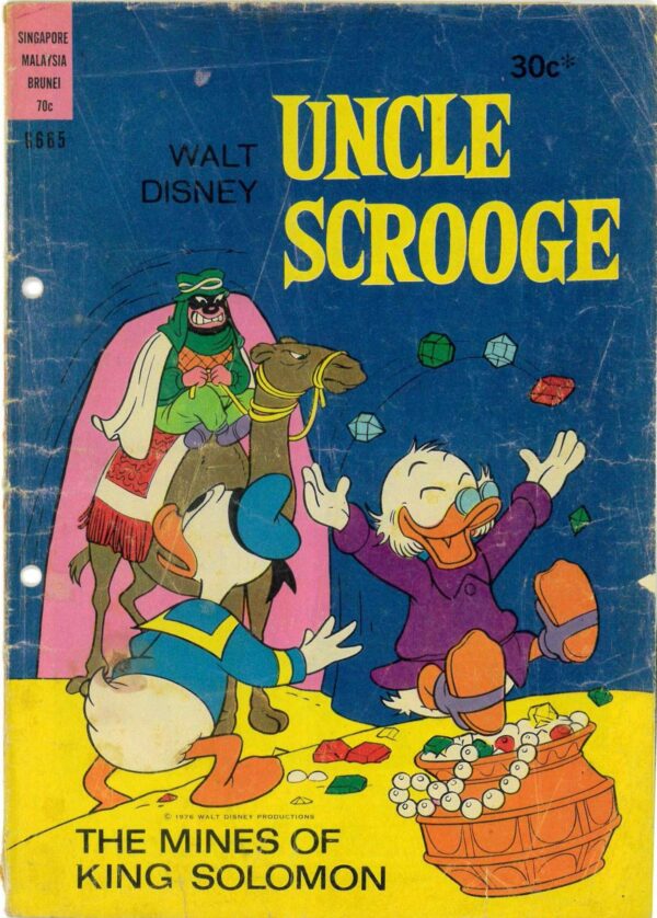 WALT DISNEY’S COMICS GIANT (G SERIES) (1951-1978) #665: Carl Barks Mines of King Solomon – FR/GD – Uncle Scrooge
