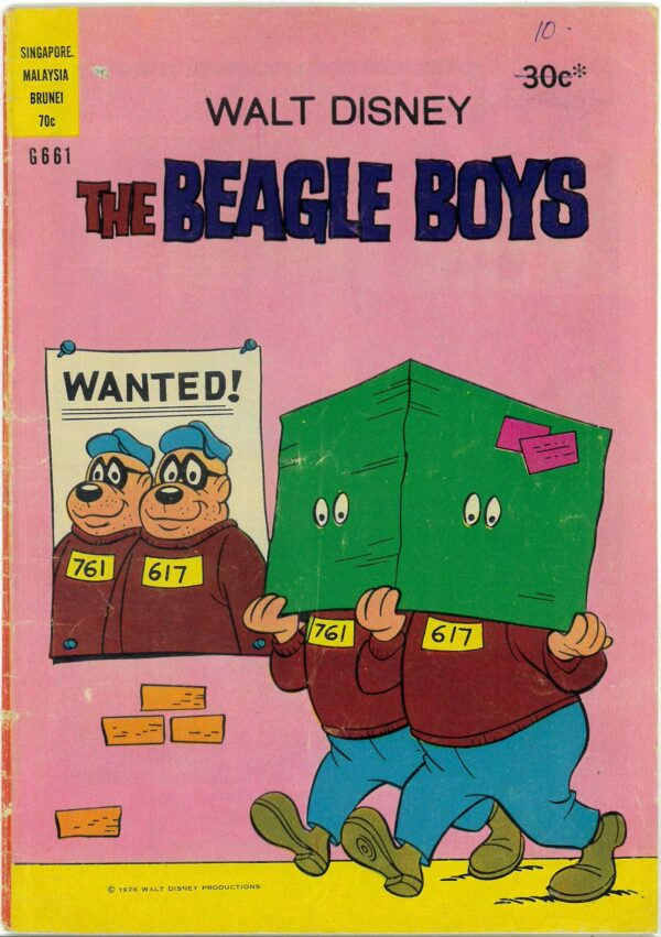 WALT DISNEY’S COMICS GIANT (G SERIES) (1951-1978) #661: Beagle Boys Double Trouble – GD