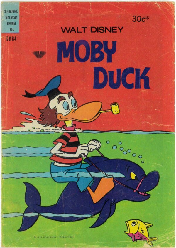 WALT DISNEY’S COMICS GIANT (G SERIES) (1951-1978) #664: Moby Duck Volcano Tamer – GD