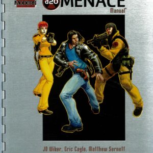 D20 MODERN RPG #17761: Menace Manual HC – NM – 177610000