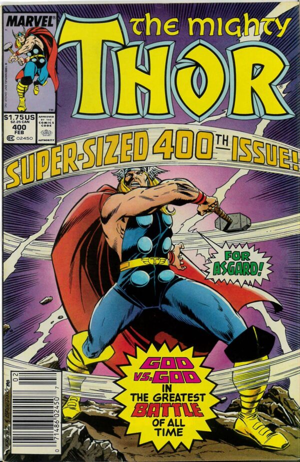 MIGHTY THOR (1966-2018 SERIES: VARIANT EDITION) #400: Newsstand: