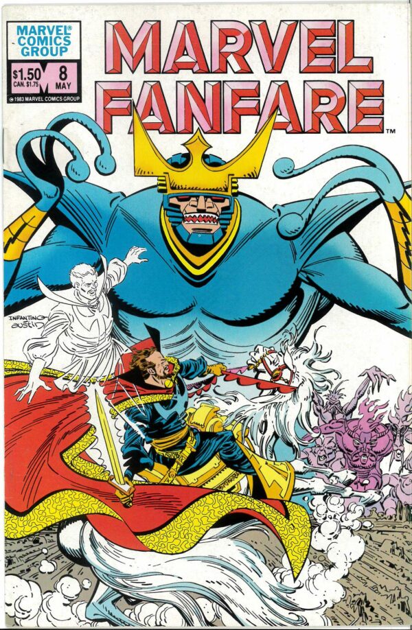 MARVEL FANFARE (1982-1992 SERIES) #8: Dr Strange & Jungle Book (Gil Kane/PCR)