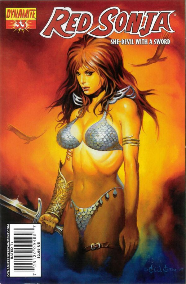 RED SONJA (2005-2015 SERIES) #33: Ken Kelly cover A